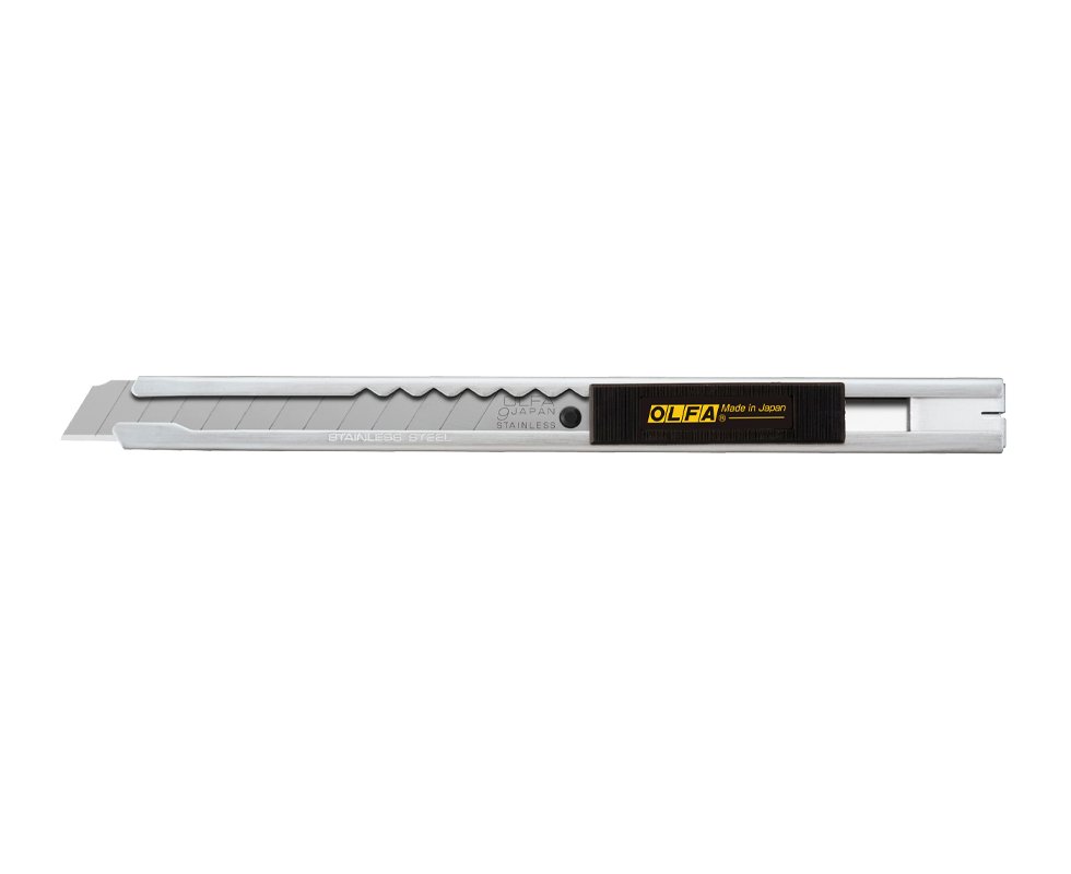 Olfa - Olfa SVR-1 Paslanmaz Çelik Gövde Dar Maket Bıçağı