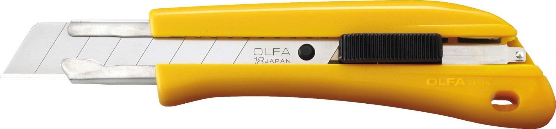 Olfa - Olfa BN-AL Otomatik Kilitli Geniş Maket Bıçağı