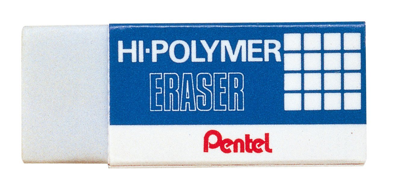 Milan - Pentel Hi-Polymer Silgi Büyük Boy Zeh-10