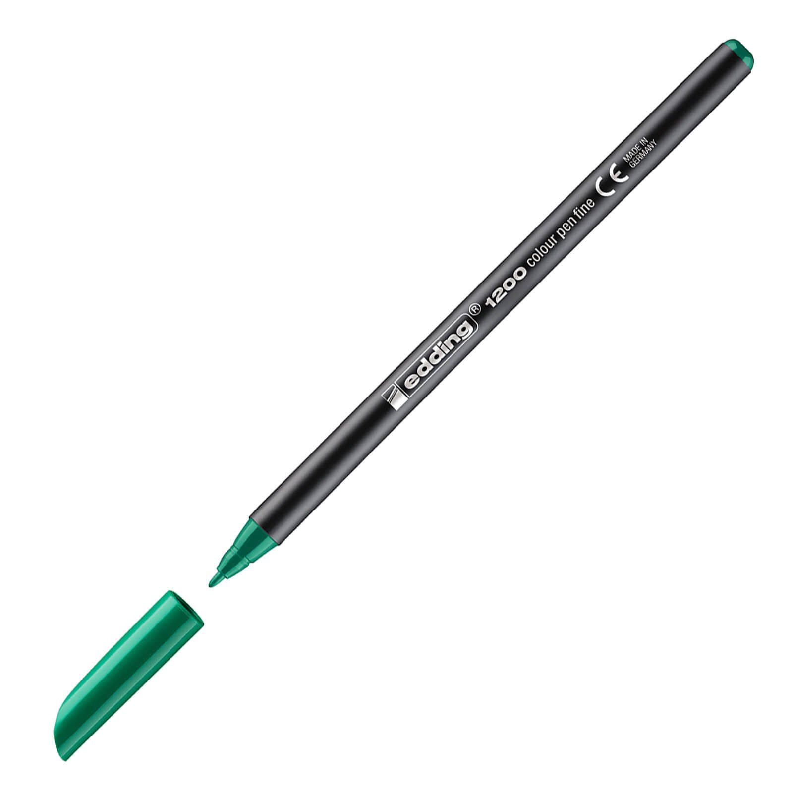 Edding - Edding E-1200 Grafik Kalemi Yeşil