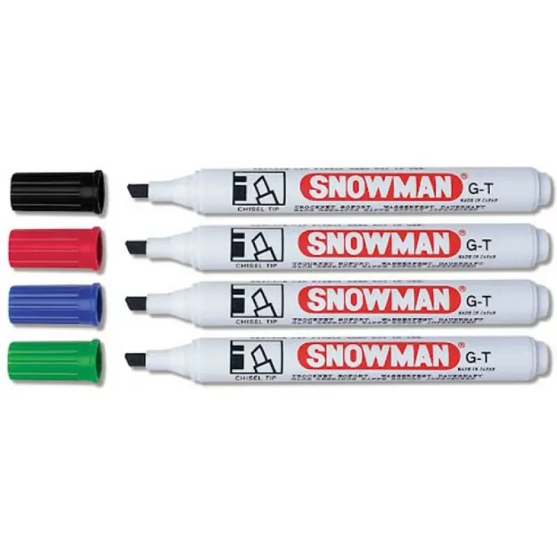 Snowman - Snowman Permanent Markörler