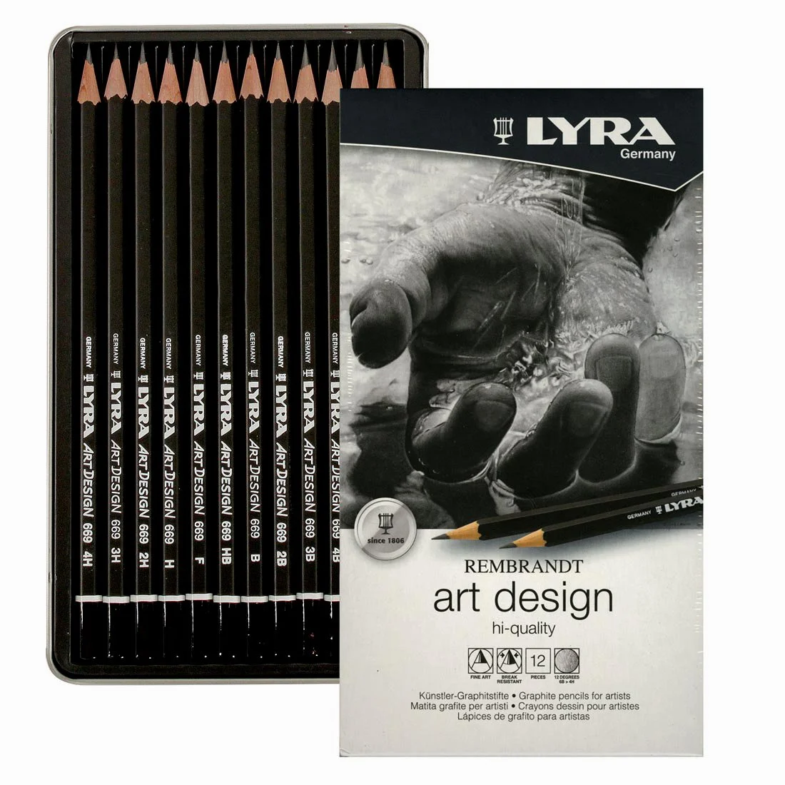 Lyra - Lyra Art Design Dereceli Kurşun Kalemler Ve Setleri